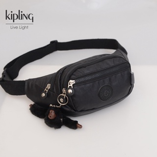 Kipling กระเป๋าสะพายไหล่ กระเป๋าคาดเอว ความจุสูง สไตล์คลาสสิก สําหรับผู้หญิง