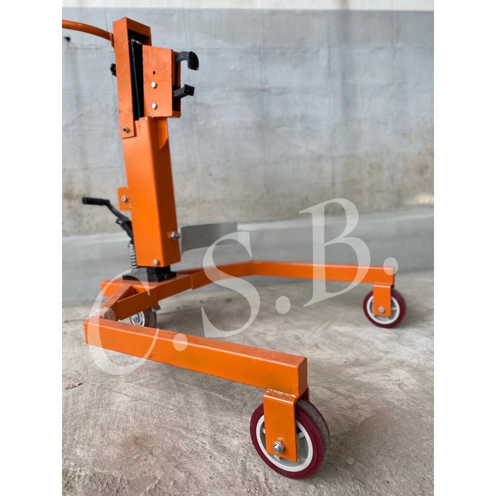 รถยกถังน้ำมัน-hydraulic-truck-drum-300-ลิตร