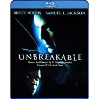 แผ่น Bluray หนังใหม่ Unbreakable (2000) เฉียดชะตา สยอง (เสียง Eng LPCM/ไทย | ซับ Eng/ไทย) หนัง บลูเรย์