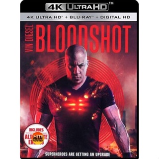4K UHD 4K - Bloodshot (2020) จักรกลเลือดดุ - แผ่นหนัง 4K UHD (เสียง Eng 7.1 Atmos/ ไทย | Eng/ ไทย) หนัง 2160p