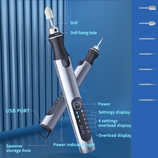 Qianli Mega Idea SG-02 ปากกาเจียรไฟฟ้า ชาร์จ USB สําหรับซ่อมแซมเมนบอร์ด โทรศัพท์มือถือ DIY