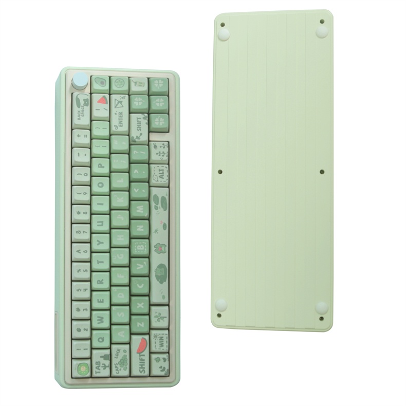 【พร้อมส่ง】LMK67 ชุดคีย์บอร์ดกลไก CNC RGB บลูทูธ 5.0 2.4Ghz Type-C พร้อม ...