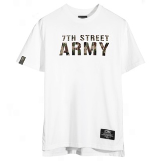 พร้อมส่ง ผ้าฝ้ายบริสุทธิ์ 7th Street เสื้อยืดแบบโอเวอไซส์ () รุ่น OAFS001 T-shirt