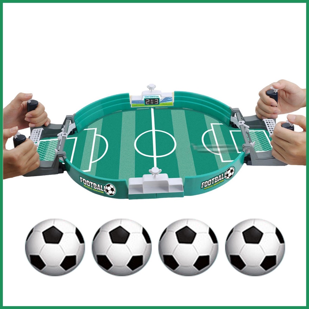 เกมโต๊ะฟุตบอลเดสก์ท็อปฟุตบอลมินิเกมกระดานกีฬาในร่ม-foosball-table-soccer-pinball-สำหรับการโต้ตอบระหว่างผู้ปกครองและเด็ก