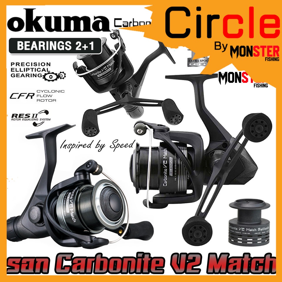 Moulinet Okuma Carbonite V2 Match - Fiche Produit Top Fishing
