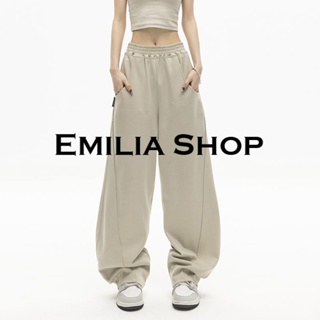 EMILIA SHOP กางเกงขายาว กางเกงเอวสูง ผู้หญิงสไตล์เกาหลี เสื้อผ้าแฟชั่นผู้หญิง y2k 2023 ใหม่ A29L026 0530