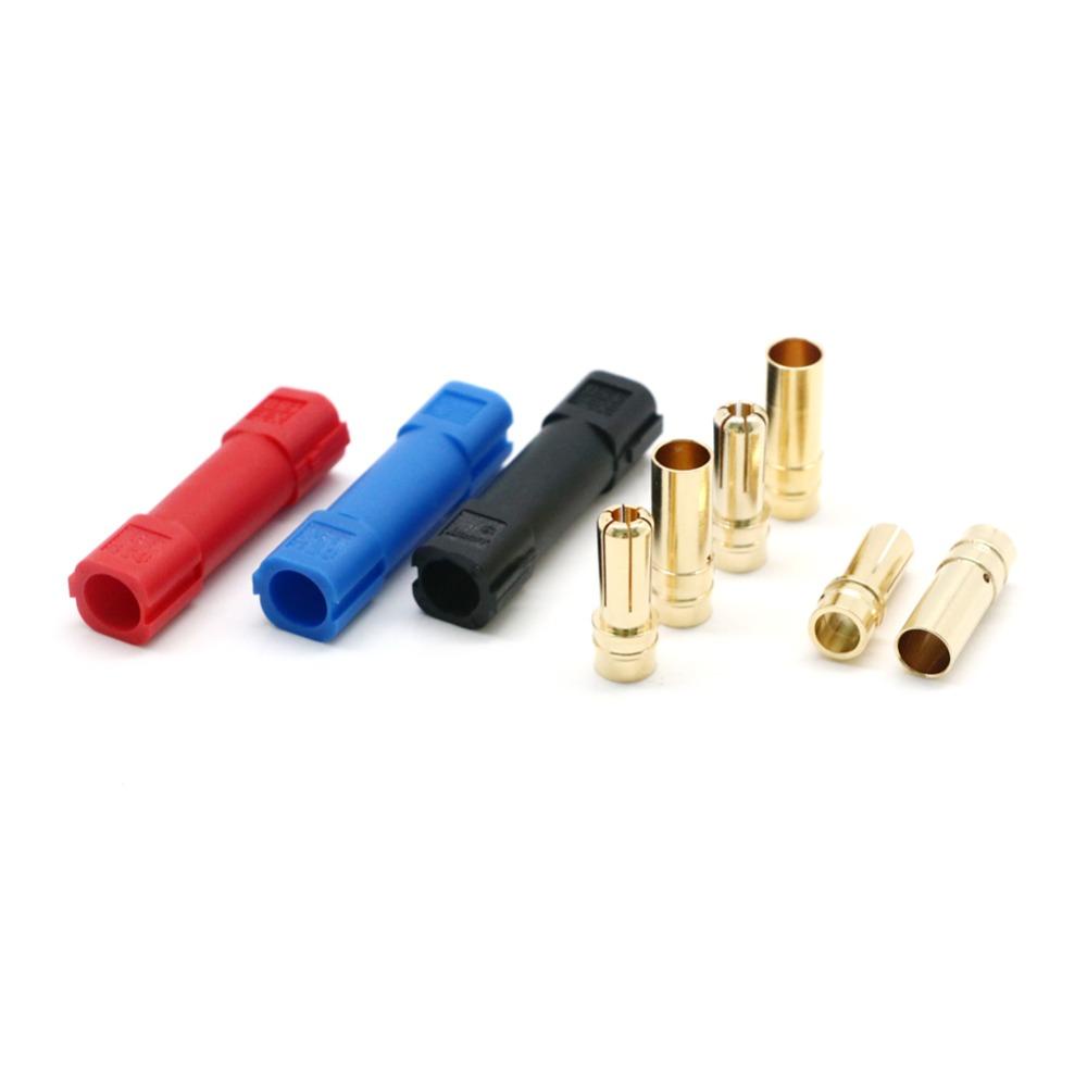 WXDX.TH 3 คู่ XT150 Connector ปลั๊กกระสุนกล้วย 6 มม.อุปกรณ์เสริม RC ...