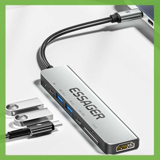 7-in-1 ฮับ USB Type-C HDMI รองรับ PD60W