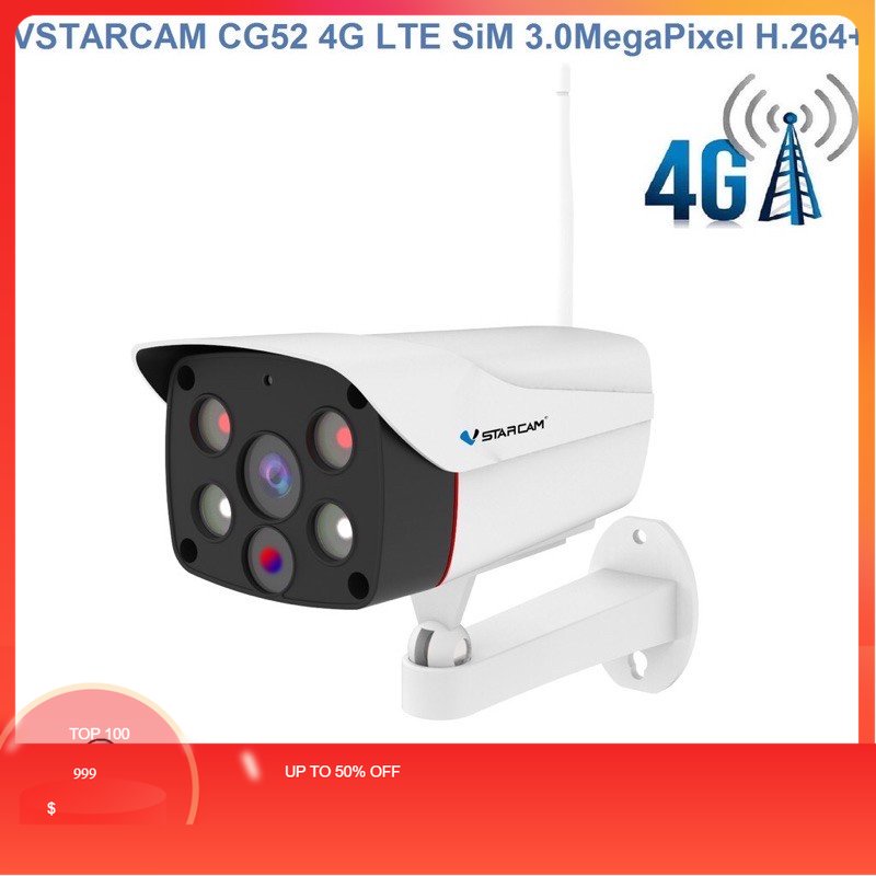 กล้องติดบ้านvstarcam-cg52-4g-lte-sim