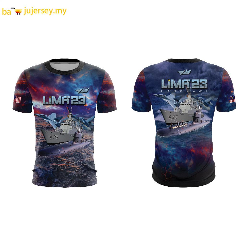 baju-lima-2023-lima-23-langkawi-tahun-2023-lima-baju-baju-event-lima-lima23-เสื้อยืดแขนสั้นลําลอง-พิมพ์ลาย-sublimation-baju-lima-3-มิติ-สําหรับผู้ชาย-และผู้หญิง-2023