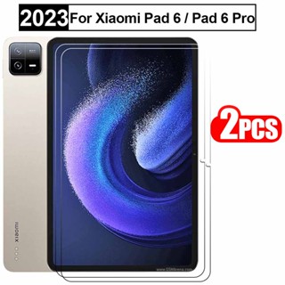 ฟิล์มกระจกนิรภัยกันรอยหน้าจอ 9D สําหรับ Xiaomi Pad 6Pro 11 นิ้ว Xiaomi Pad 6 Pro Pad6 2 ชิ้น