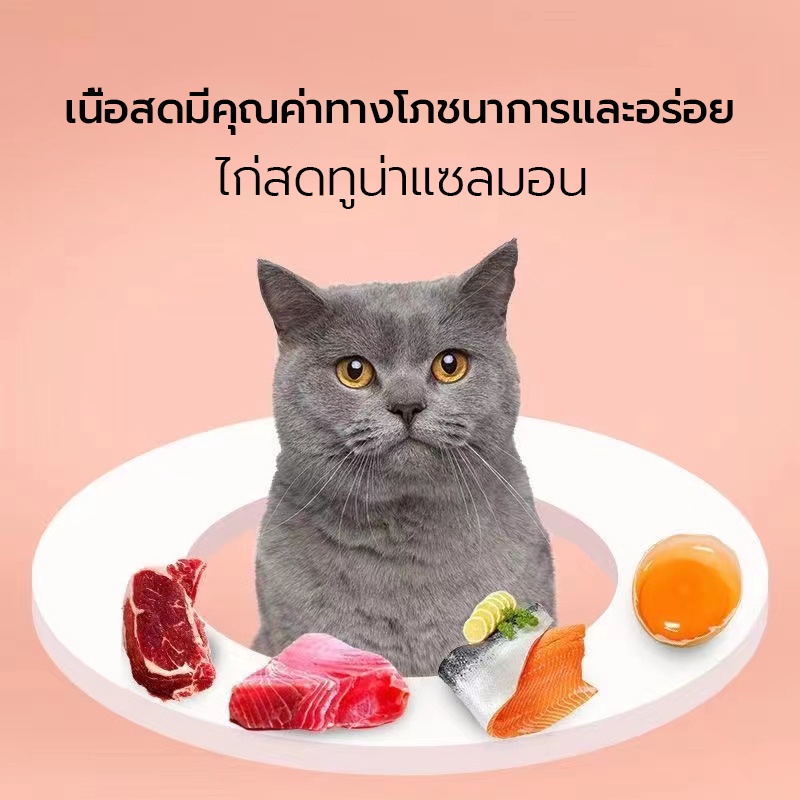 แมวเลีย-อาหารแมว-อาหารแมวเลีย-ขนมแมวเลีย-ขนมแมว-อาหารแมว-cat-ชอบมาก-รสไก่-ปลาคอด-ทูน่า-16g