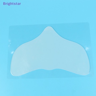 Brightstar ใหม่ แผ่นสติกเกอร์ซิลิโคน ใช้ซ้ําได้ สําหรับติดหน้าอก คอ ลดริ้วรอย
