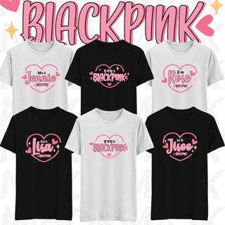  เสื้อยืด Blackpink T-shirt Black Pink lisa lisa shirt color via chat. S-5XLsize: S-5XL