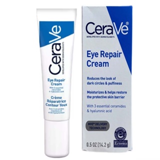  CeraVe Skin Moisturizing&amp;Repairing Eye Cream 3 Essential Ceramide (1,3,6-II) 14.2g - reduces Periorbital dark circles and bags under the eyes