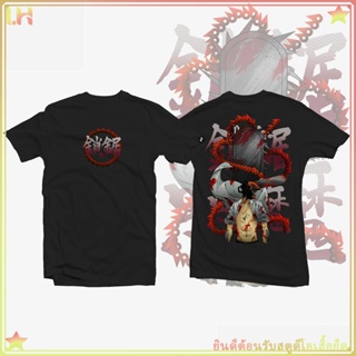 ราคาถูก เสื้ออนิเมะ Anime Shirt Chainsaw man - Denji v3 ผ้าฝ้ายพิมพ์ลายอนิเมะล่าสุดแขนสั้นฤดูร้อนใหม่  เสื้อคู่