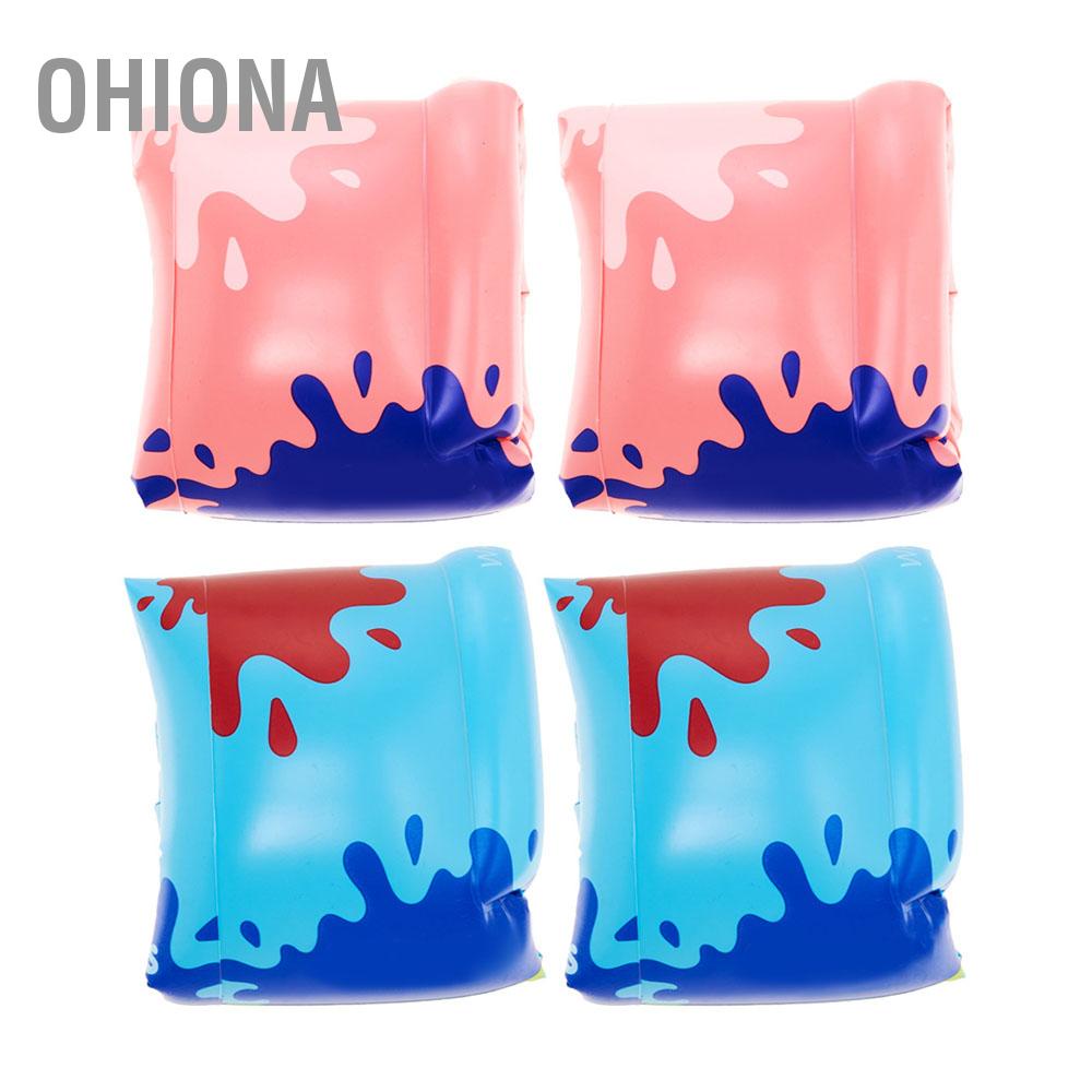 ohiona-ว่ายน้ำแขนลอย-pvc-inflatable-rollup-armband-ring-floater-sleeve-สำหรับผู้ใหญ่เด็กเริ่มต้น