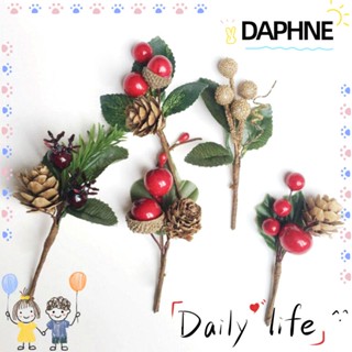 Daphne ช่อดอกสนประดิษฐ์ สําหรับตกแต่งบ้าน 5 ชิ้น