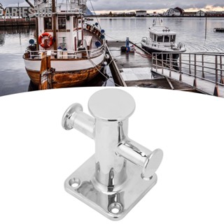 Aries306 หัวข้ามเดี่ยว Bollard สแตนเลส Mooring Cleat สำหรับเรือยอชท์เรือประมง