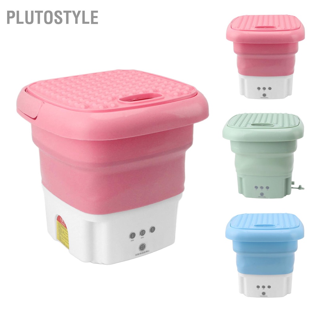 plutostyle-เครื่องซักผ้าขนาดเล็กแบบพกพาพับชุดชั้นในถุงเท้าเครื่องซักผ้าสำหรับหอพักนักศึกษาอพาร์ทเมนท์บ้านพักคนชราการท่องเที่ยวแคมป์ปิ้ง