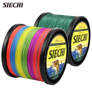 Siechi สายเบ็ดตกปลา PE 100% 300 ม. 500 ม. 1000 ม. 4 เส้น 20-83LB 8 เส้น 20-88LB