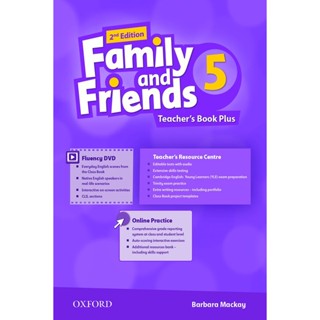 Bundanjai (หนังสือเรียนภาษาอังกฤษ Oxford) Family and Friends 2nd ED 5 : Teachers Book Plus (P)