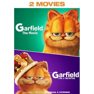 แผ่น DVD หนังใหม่ Garfield การ์ฟีลด์ ภาค 1-2 DVD Master เสียงไทย (เสียง ไทย/อังกฤษ | ซับ ไทย/อังกฤษ) หนัง ดีวีดี
