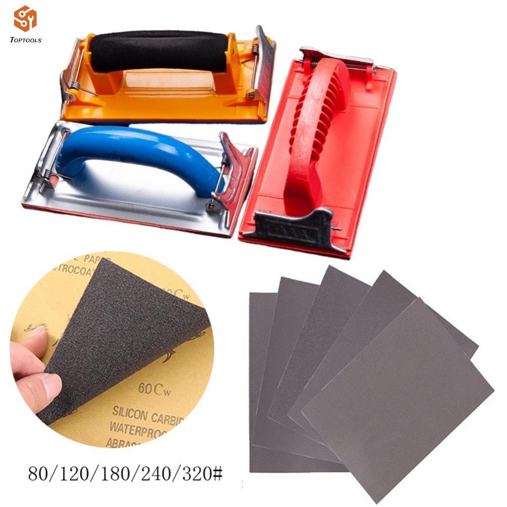 ที่ใส่กระดาษทราย-80-120-180-240-320-กริต-สําหรับ-drywall-sanding-practical