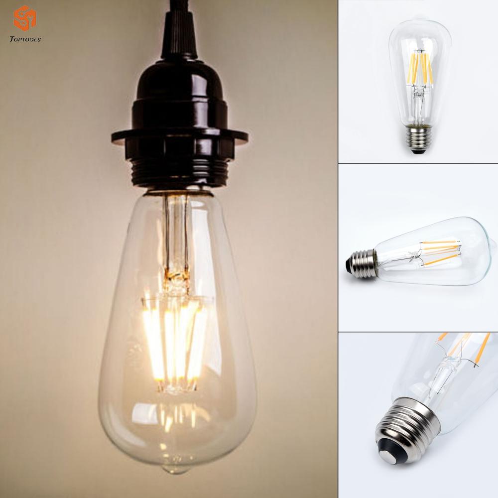 หลอดไฟ-led-st64-64x148-มม-ฐานสกรู-รูปลูกโลก-สไตล์เรโทร-diy