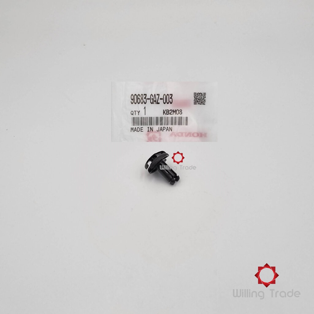 คลิ๊ปล๊อคฝาปิดแบตเตอรี่ (WX451) HONDA: (90683-GAZ-003): SCOOPY-I 2009 ...