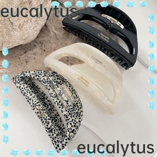 Eucalytus1 ที่หนีบผมแฟชั่น รูปปู แบบกลวง หรูหรา