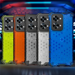 เคสโทรศัพท์มือถือ ซิลิโคนใส กันกระแทก ลายรังผึ้ง สําหรับ Oneplus Nord 3 Oneplus Ace 2V 2023 5G Nord3 Ace2V Nord CE3Lite Nord2