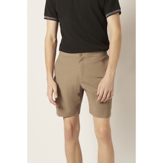 ESP กางเกงชิโน่คาร์โก้ขาสั้น ผู้ชาย สีน้ำตาล | Cargo Chino Shorts | 03759