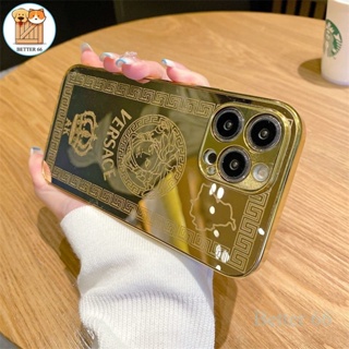 เคสโทรศัพท์มือถือ แบบกระจก คุณภาพสูง หรูหรา สําหรับ Iphone 11 12 13 Pro Max 14 Plus