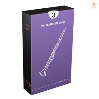 Etot Woodwinds Bb คลาริเน็ต แบบดั้งเดิม ความแข็งแรง 3.0 10 ชิ้น/กล่อง