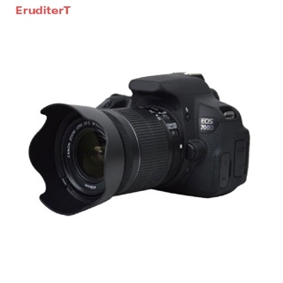 [EruditerT] เลนส์ฮู้ด EW-63C 58 มม. ew63c สําหรับ Canon EF-S 18-55 มม. f/3.5-5.6 IS STM 700D 100D 750D 760D [ใหม่]
