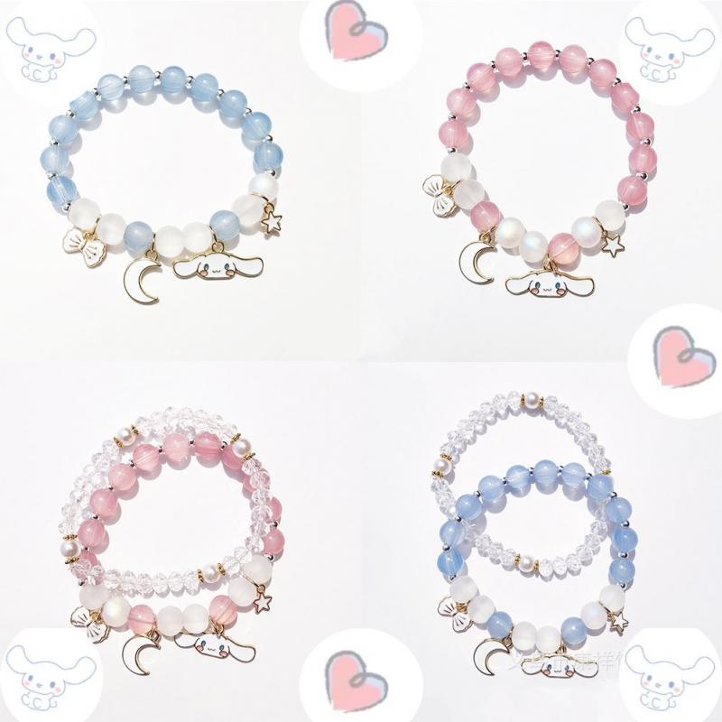 sanrio-สร้อยข้อมือ-ประดับลูกปัดคริสตัล-รูปการ์ตูน-hello-kitty-cinnamoroll-เหมาะกับของขวัญยอดนิยม-สําหรับผู้หญิง