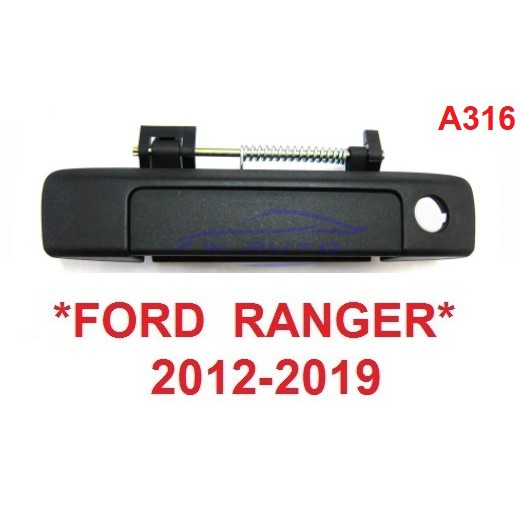 มีรูกุญแจ-สีดำ-มือเปิดท้าย-ford-ranger-px-2012-2019-ฟอร์ด-เรนเจอร์-mazda-bt50-มาสด้า-บีที50-มือดึงท้าย-มือเปิด-bts