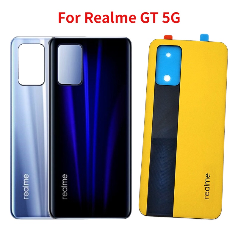 ใหม่ ฝาครอบแบตเตอรี่ด้านหลัง แบบเปลี่ยน สําหรับ OPPO Realme GT 5G ...