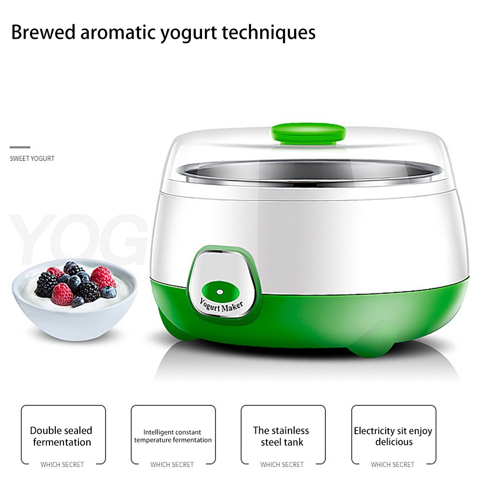 เครื่องทำโยเกิร์ต-ผู้ผลิตโยเกิร์ต-เครื่องทำโยเกิร์ตโฮมเมด-15w-yogurt-maker