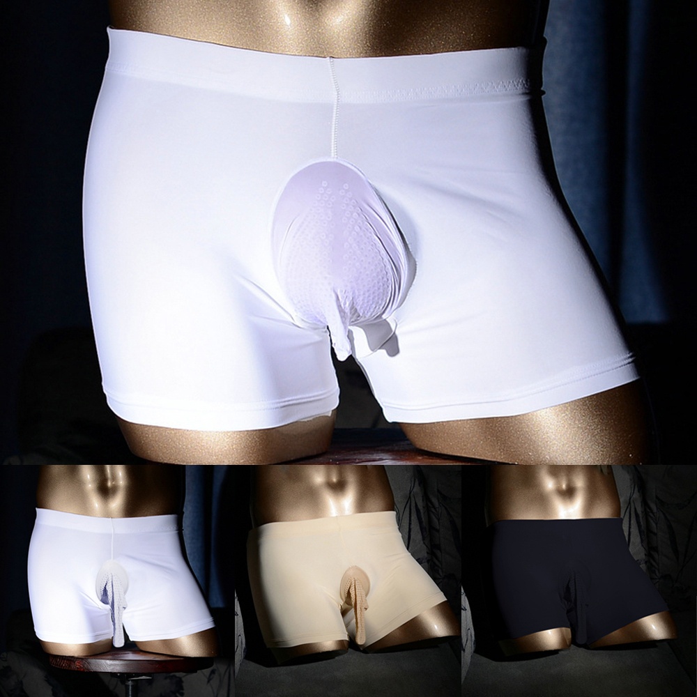 men-panties-men-underpants-ice-silk-massage-granules-men-panties-silicone-sheath