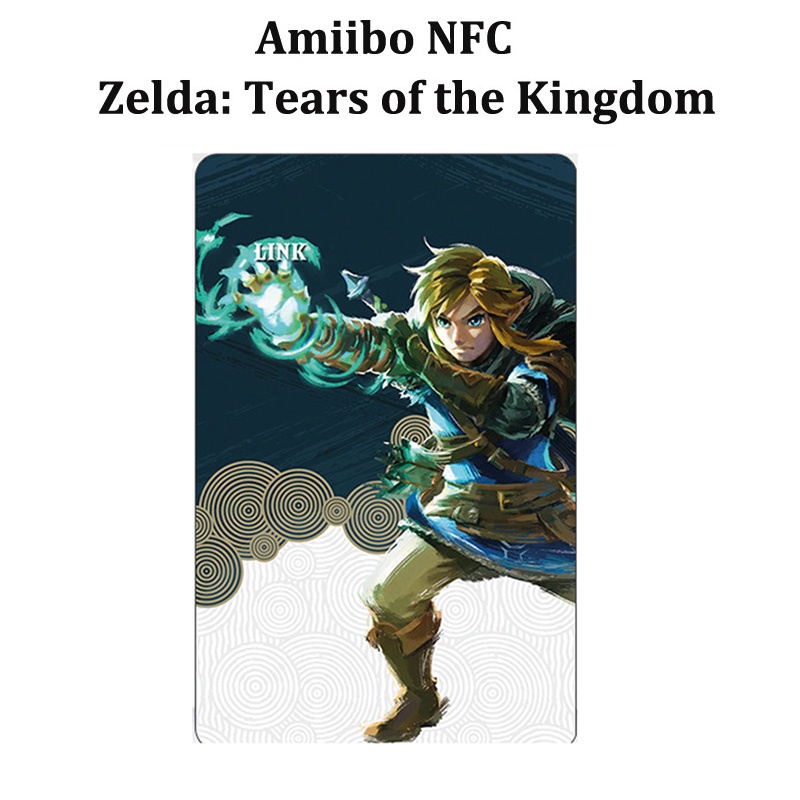ราคาและรีวิวการ์ดเชื่อมต่อเกม the Legend of Zelda Tears of the Kingdom Link Amiibo สําหรับ Nintendo Switch & Switch Oled / Lite