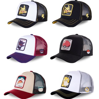 หมวกปิกาจู ลายการ์ตูนหมวกเบสบอล ปิกาจู gengar หมวกตาข่าย หมวกเด็ก ของขวัญวันเกิด