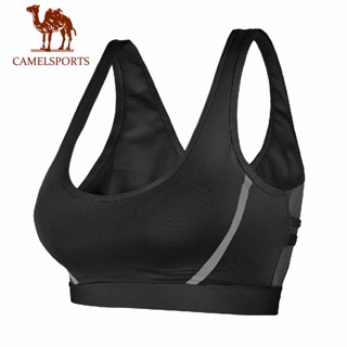 CAMEL SPORTS ผู้หญิง สปอร์ตบรา ดันทรง ชุดชั้นใน ฟิตเนส เสื้อกีฬา ระบายอากาศ วิ่ง ยิม Active Bras หญิง โยคะ ไร้รอยต่อ