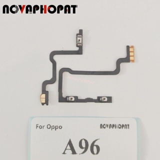 Novaphopat สายเคเบิลปุ่มกดเปิดปิดเสียง สําหรับ Oppo A96 5G