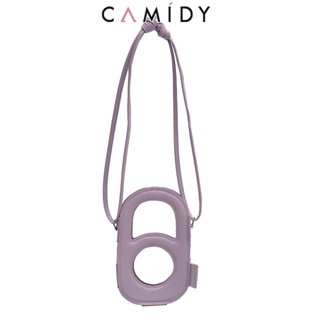 Camidy กระเป๋าใบเล็กแฟชั่นใหม่กลวงกระเป๋าโทรศัพท์มือถือเฉพาะผู้หญิงรูปทรงเว้ากระเป๋า Messenger