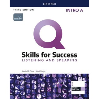 Bundanjai (หนังสือ) Q : Skills for Success 3rd ED Intro : Listening and Speaking : Student Book A +iQ Online Practice