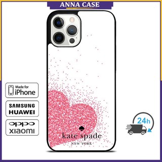 SAMSUNG เคสป้องกันโทรศัพท์มือถือ ลาย KateSpade 258 สําหรับ iPhone 14 Pro Max 13 Pro Max 12 Pro Max Note10 Plus S22 Ultra