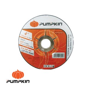 PUMPKIN ใบเจียร เจียร ใบเจียรหนา 4 นิ้ว หนา PTT-4DAB/23111 ผลิตจากตาข่ายไฟเบอร์ ที่มีกำลังต้านทานต่อการดึงสูง ดีเยี่ยม