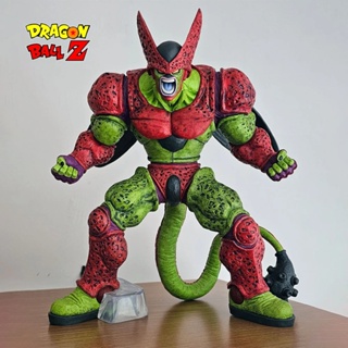 โมเดลฟิกเกอร์ PVC รูปปั้นอนิเมะ Dragon Ball Z Cell Super Cell ขนาด 28 ซม. ของเล่นสําหรับเด็ก